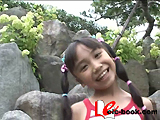 「天使の絵日記」関愛永8才 お花畑でおやゆび姫になって