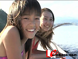 「天使の絵日記」伊藤彩夏&實形瑞希11才 眩く光る夏の肌2