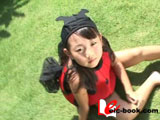 「天使の絵日記」 遠藤リナ 7才 真夏の空を舞い飛ぶてんとう虫のサンバ